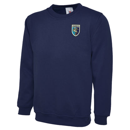 Retro North Town Wanderers Embroidered Classic Sweatshirt