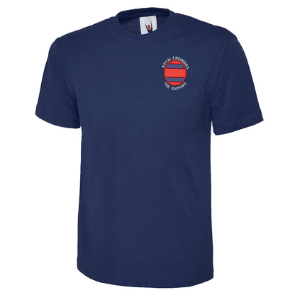 Royal Engineers The Sappers TRF Embroidered Classic T-Shirt