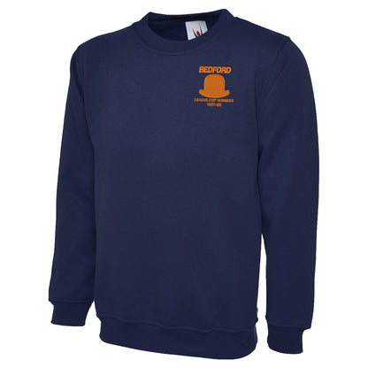 Retro Luton League Cup Winners 1988 Embroidered Classic Sweatshirt