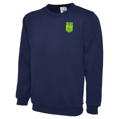 Retro Newton Heath LYR Embroidered Classic Sweatshirt