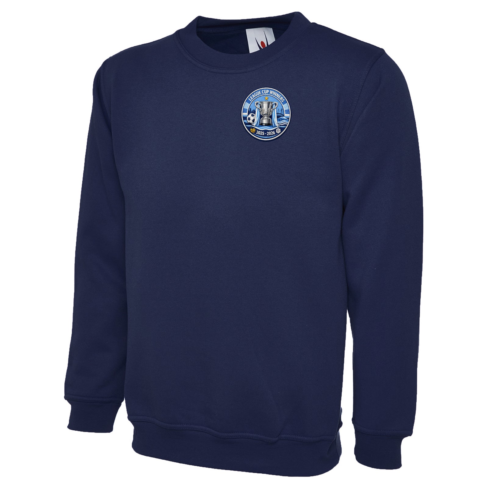 Man City League Cup Winners 2026 Sweatshirt
