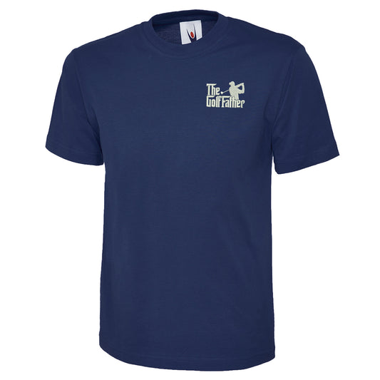 The Golf Father Embroidered Classic T-Shirt