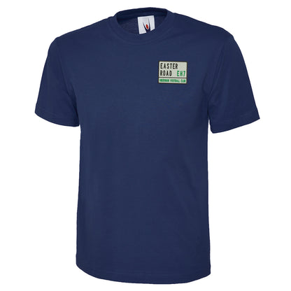 Easter Road EH7 Embroidered Classic T-Shirt