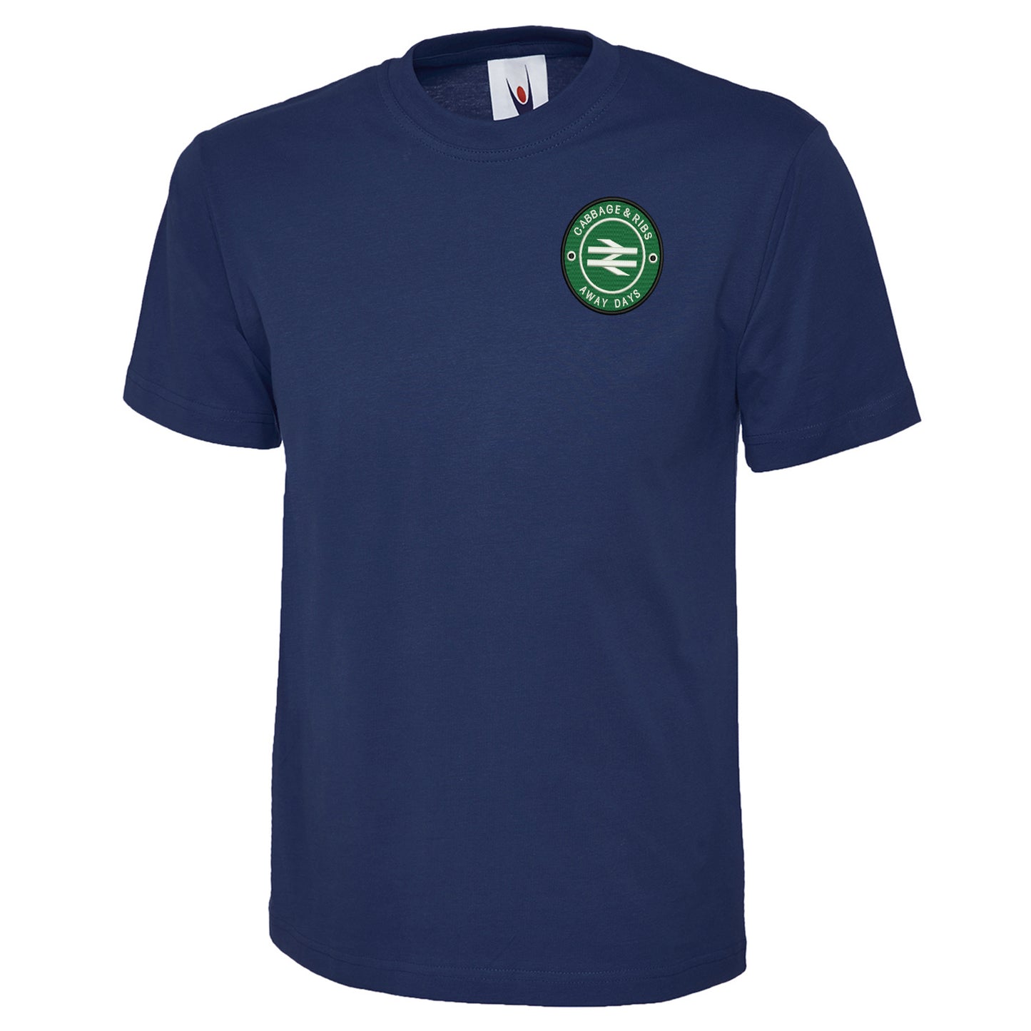 Cabbage & Ribs Away Days Embroidered Classic T-Shirt