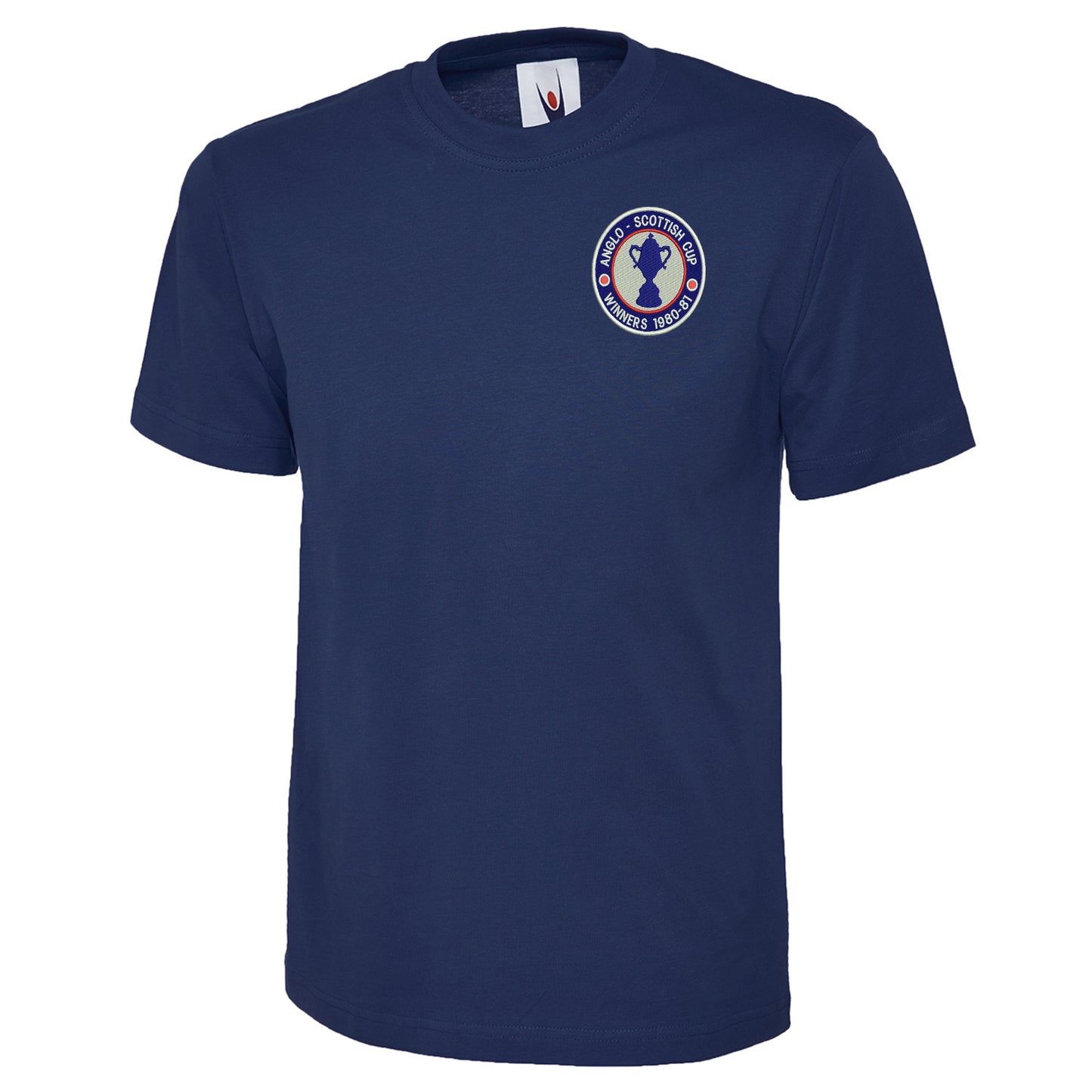 Retro Chesterfield Anglo-Scottish Cup Winners 1981 Embroidered Classic T-Shirt