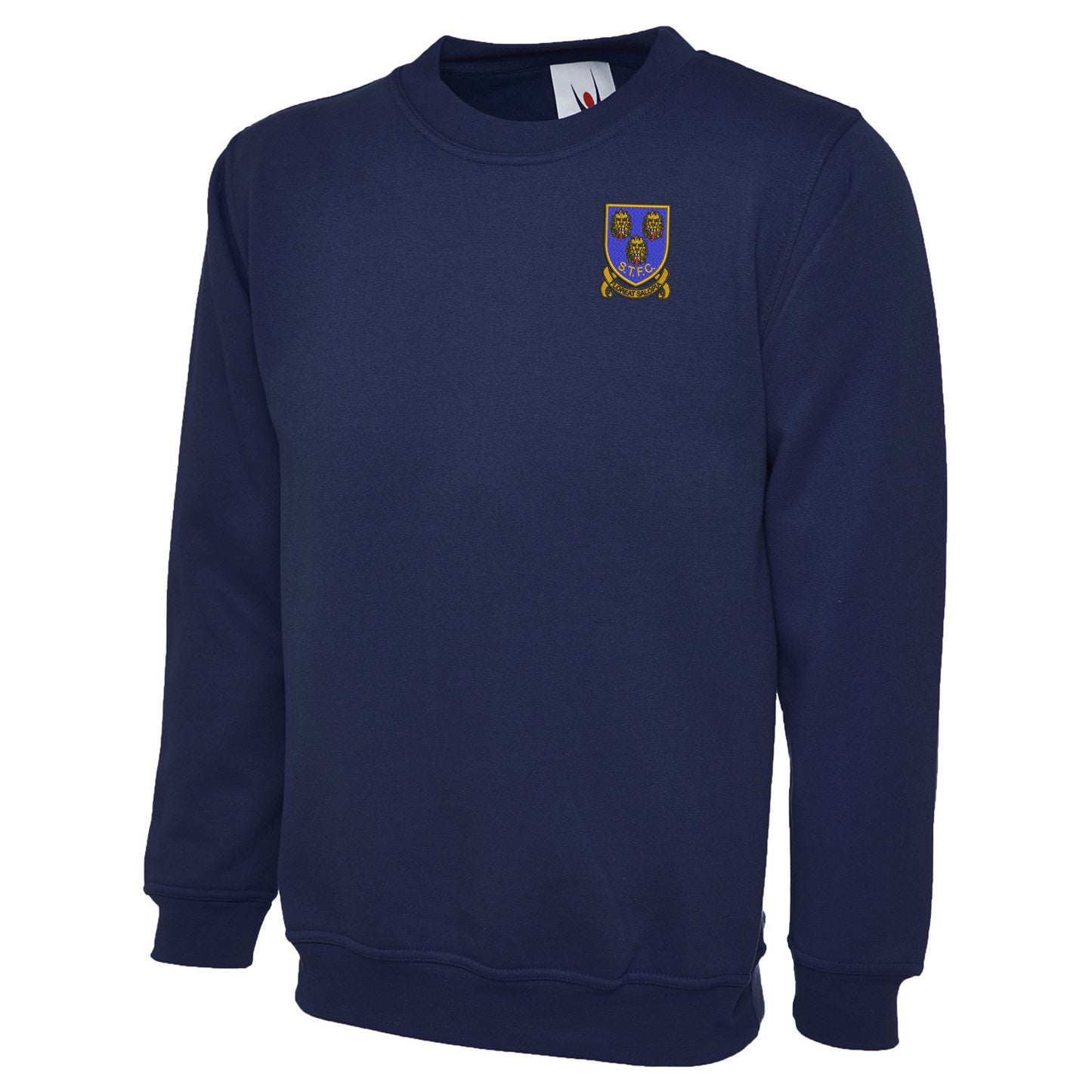 Retro Shrewsbury 1993 Embroidered Classic Sweatshirt