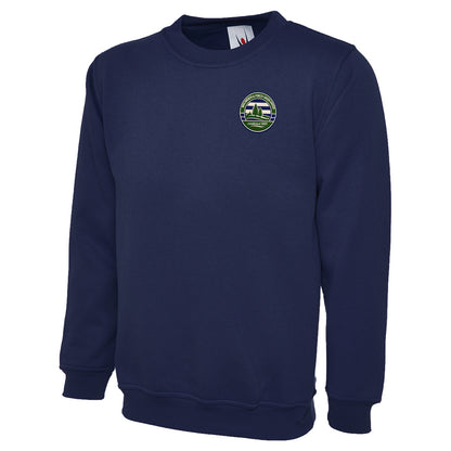 Retro Forest Green Rovers Sweatshirt 
