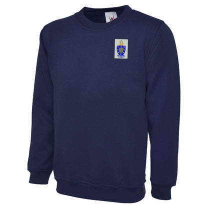 Retro Rochdale 1961 Embroidered Classic Sweatshirt