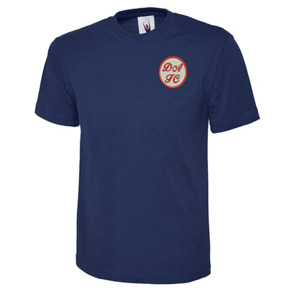 Retro Dunfermline 1971 Embroidered Classic T-Shirt