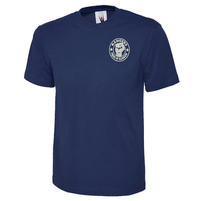 Rangers Pride of Glasgow Embroidered Classic T-Shirt