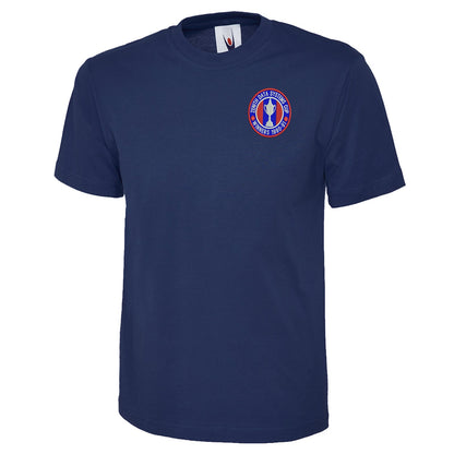 Retro Crystal Palace Zenith Data Systems Cup  Winners 1991 Embroidered Classic T-Shirt