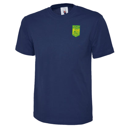 Retro Newton Heath LYR Embroidered Classic T-Shirt