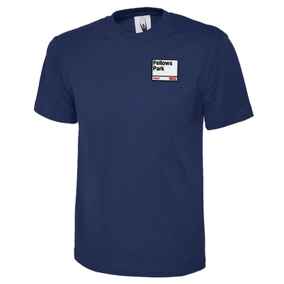 Retro Fellows Park Walsall Football T-Shirt 