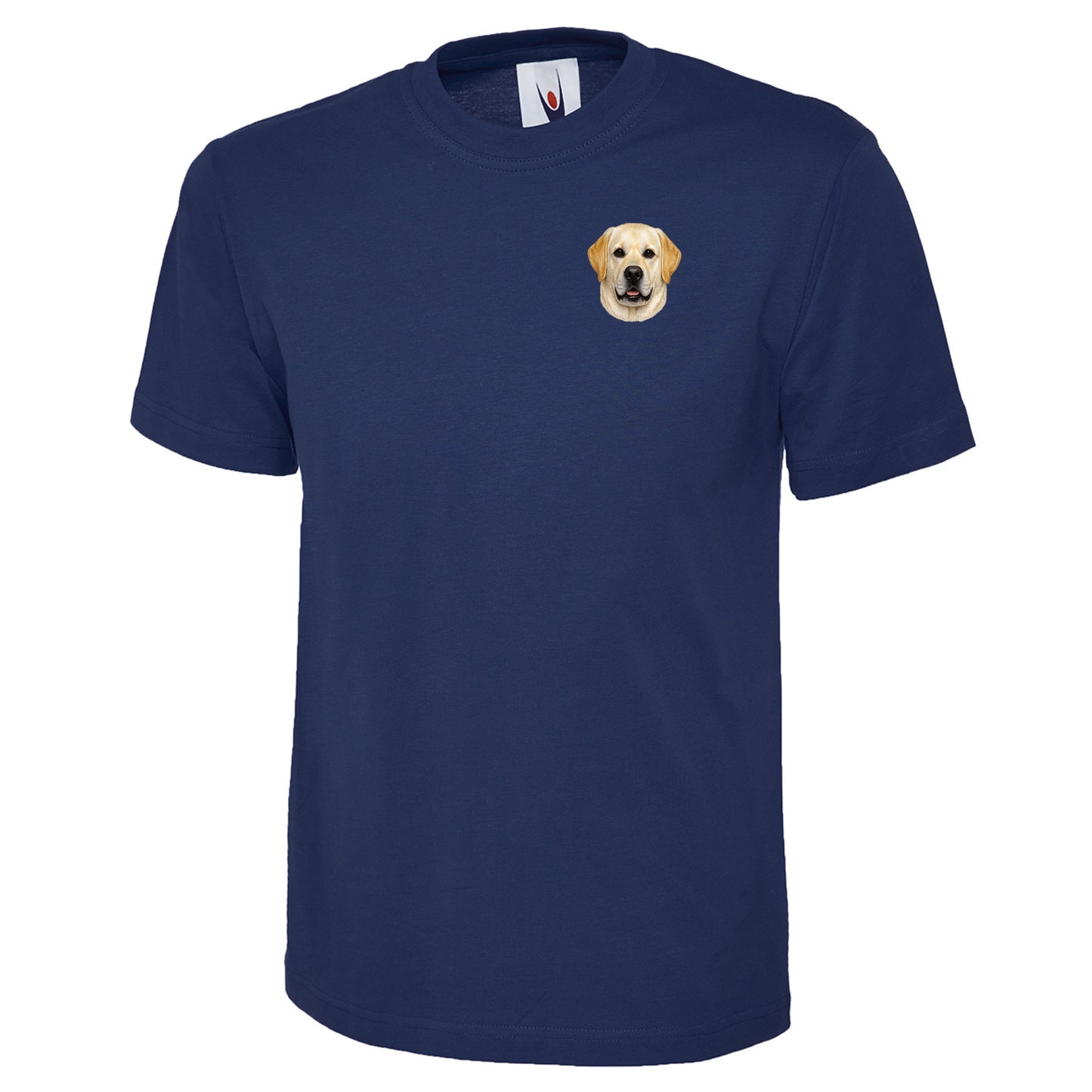 Yellow Labrador Dog Face T-Shirt