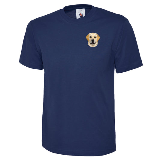 Yellow Labrador Dog Face T-Shirt