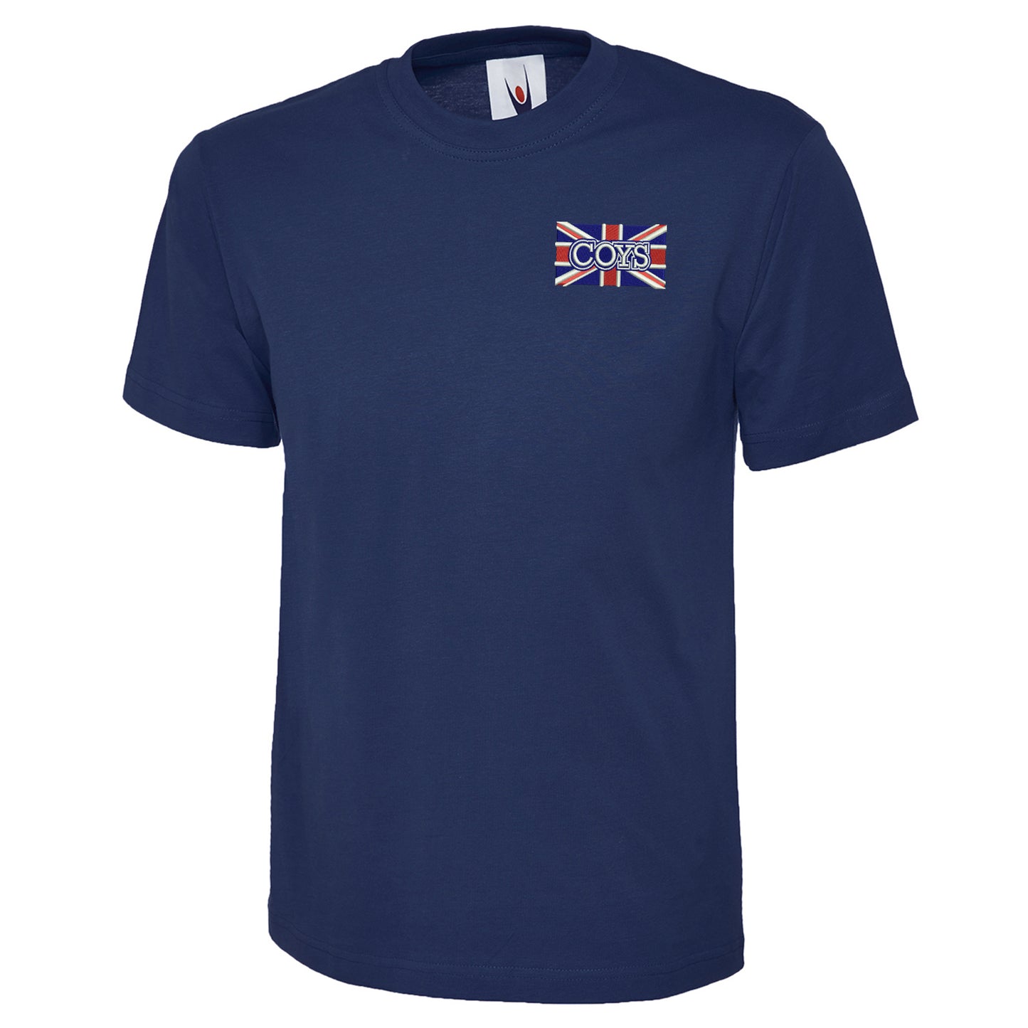 COYS Union Jack Embroidered Classic T-Shirt