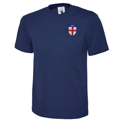 City Flag of England Shield Classic T-Shirt