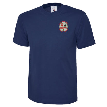Retro Christ Church FC Embroidered Classic T-Shirt