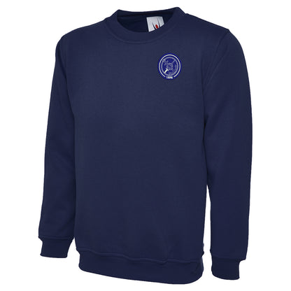 Retro Portsmouth 1898 Embroidered Classic Sweatshirt