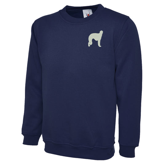 Borzoi Embroidered Classic Sweatshirt