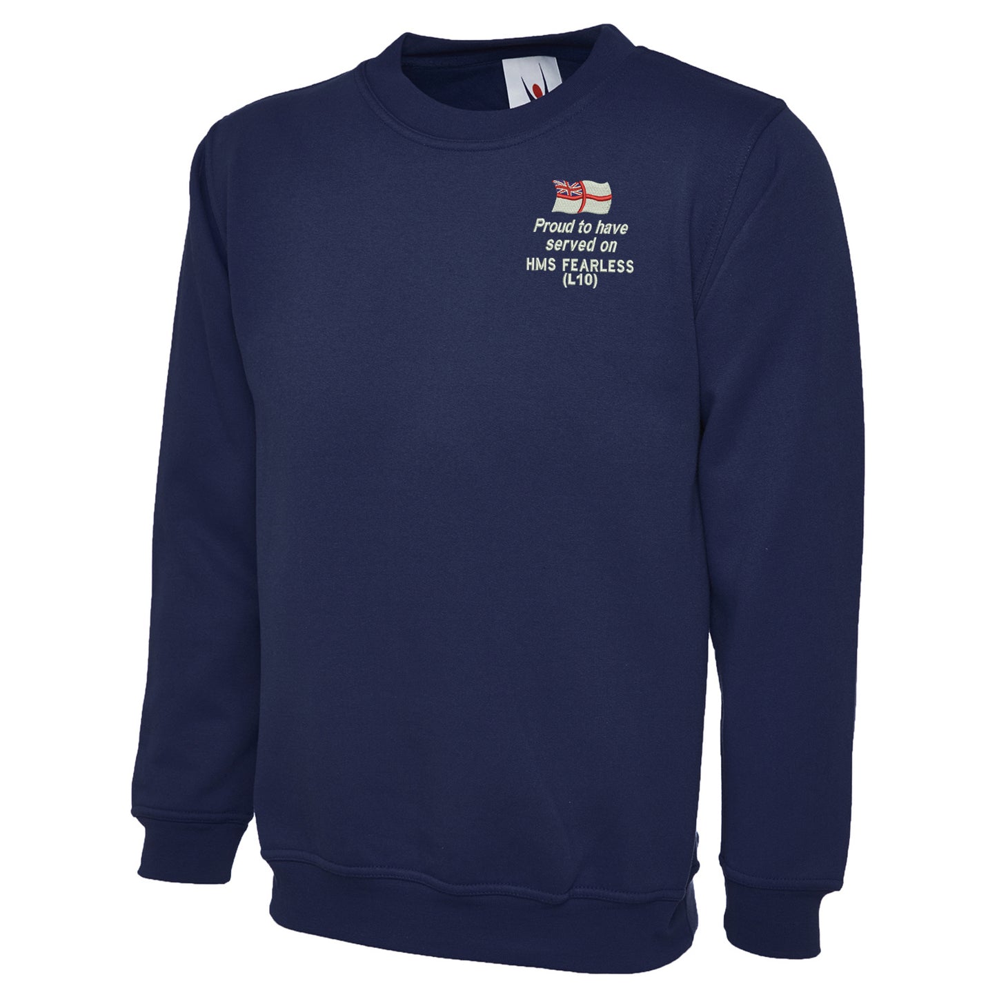 Proud to Have Served on HMS Fearless (L10) Classic Sweatshirt