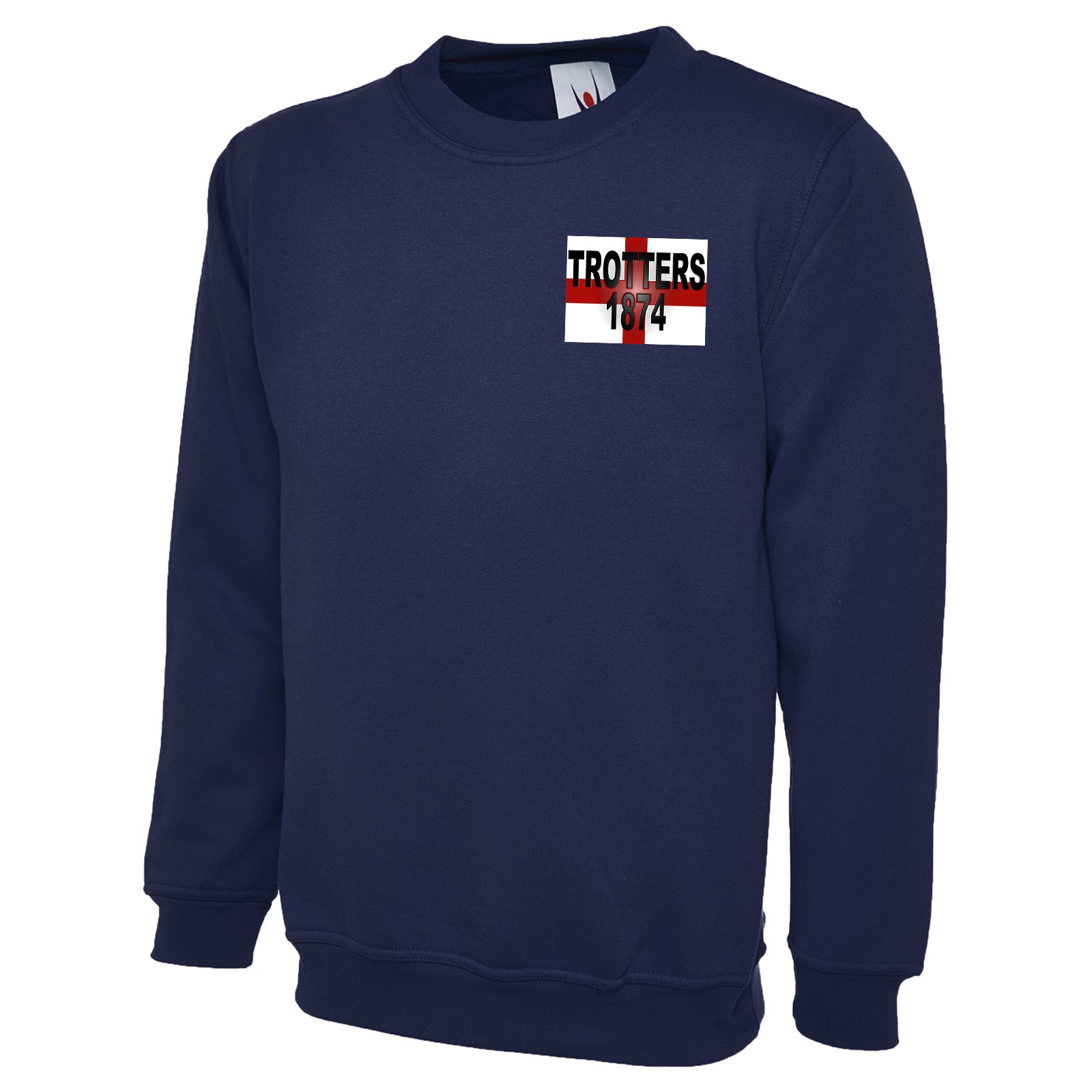 Trotters 1874 England Flag Sweatshirt