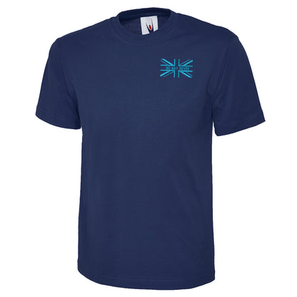 No Nay Never Union Jack Embroidered Classic T-Shirt