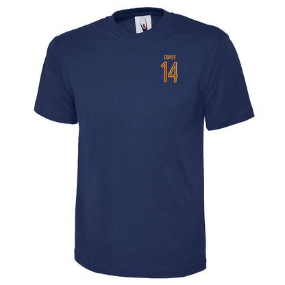 Cruyff 14 Embroidered Classic T-Shirt