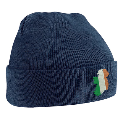 Ireland Flag Map Beanie Hat
