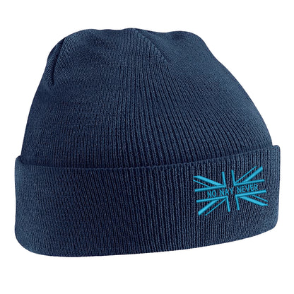 No Nay Never Union Jack Beanie Hat
