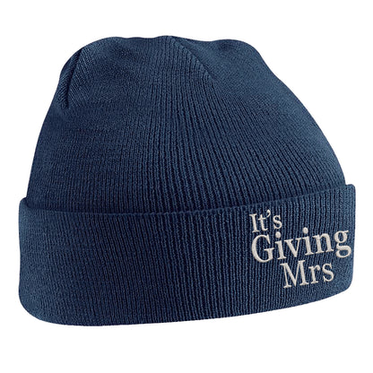 It's Giving Mrs Beanie Hat