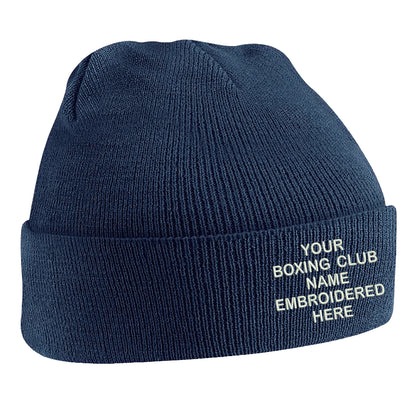 Personalised Boxing Club Beanie Hat