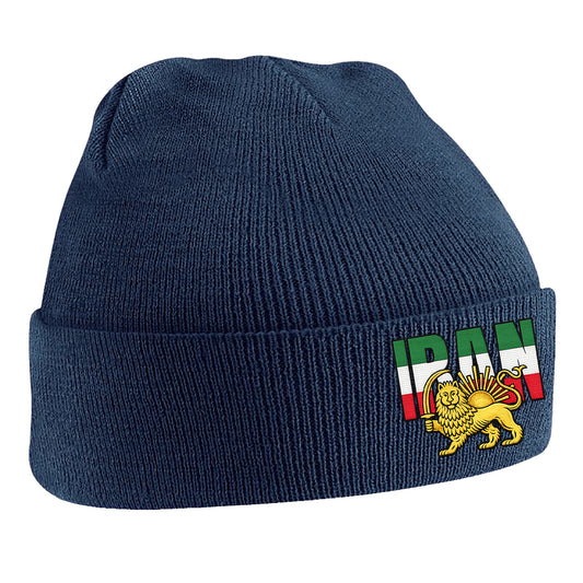 Iran Flag Beanie Hat