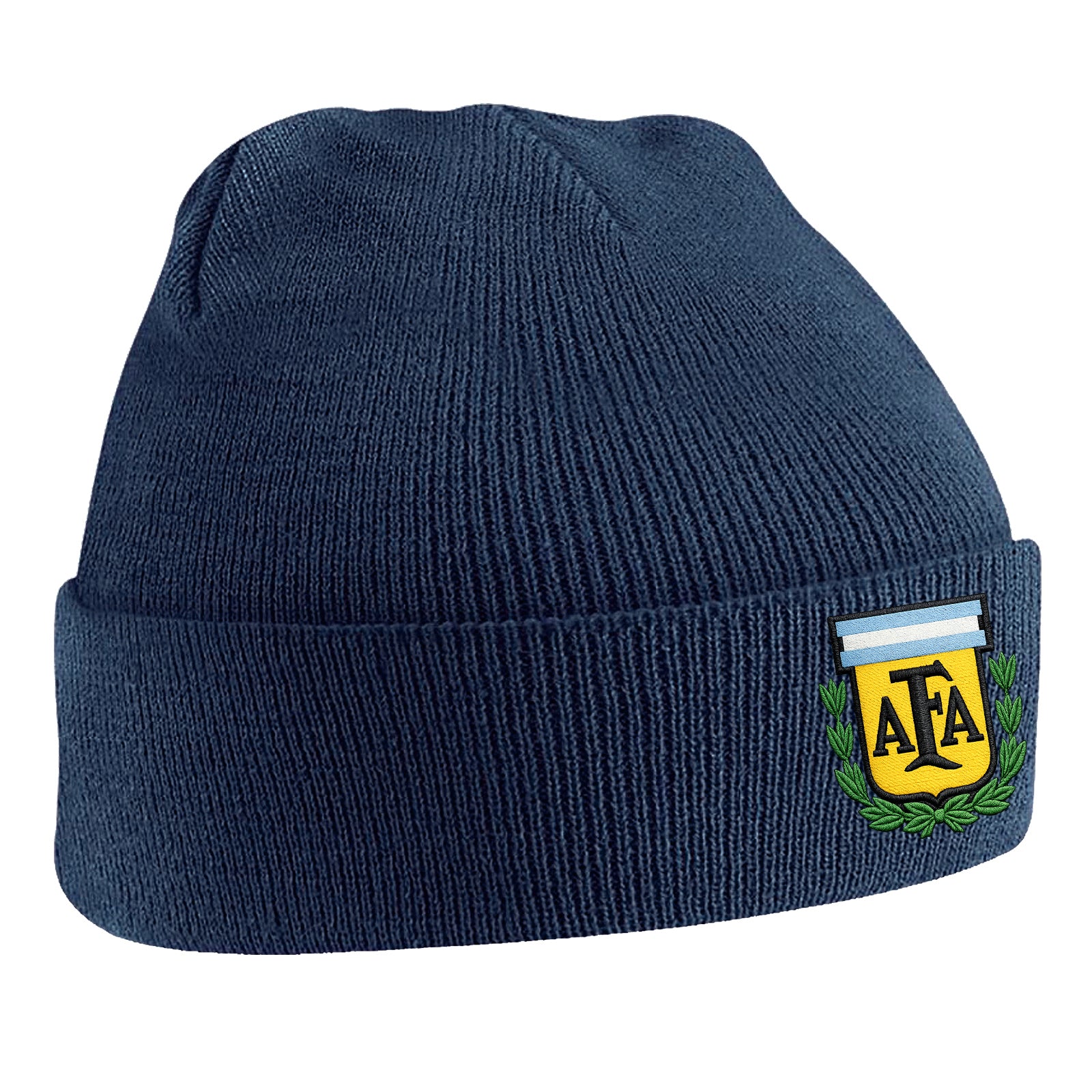 Old School Argentina Football Beanie Hat