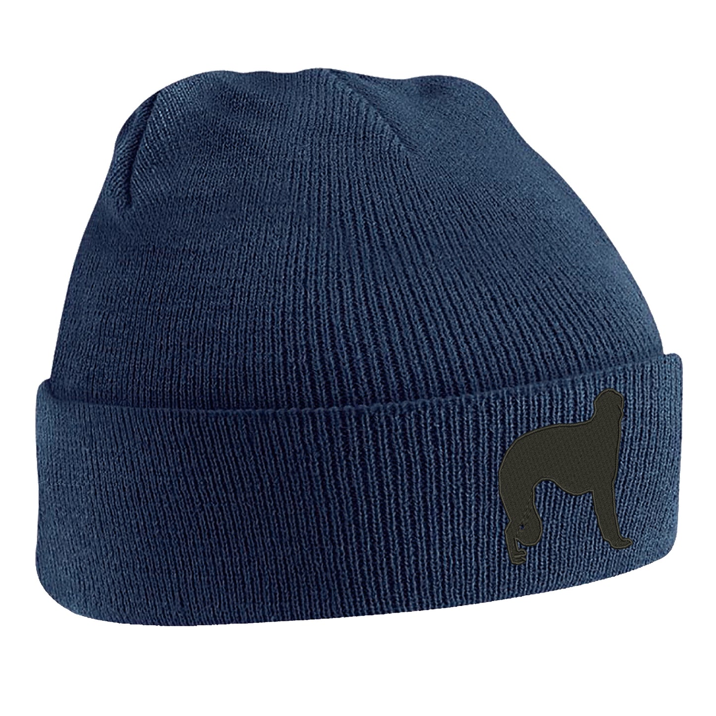 Borzoi Embroidered Beanie Hat