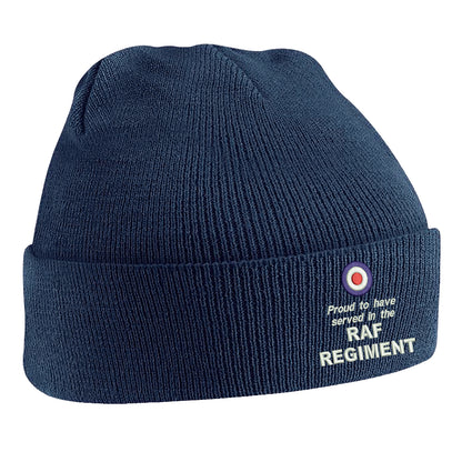 Proud to Have Served in The RAF Regiment Beanie Hat
