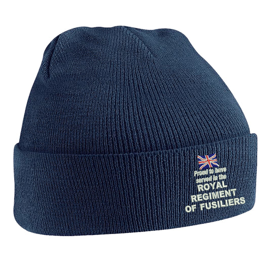 Proud to Have Served in The Royal Regiment of Fusiliers Beanie Hat