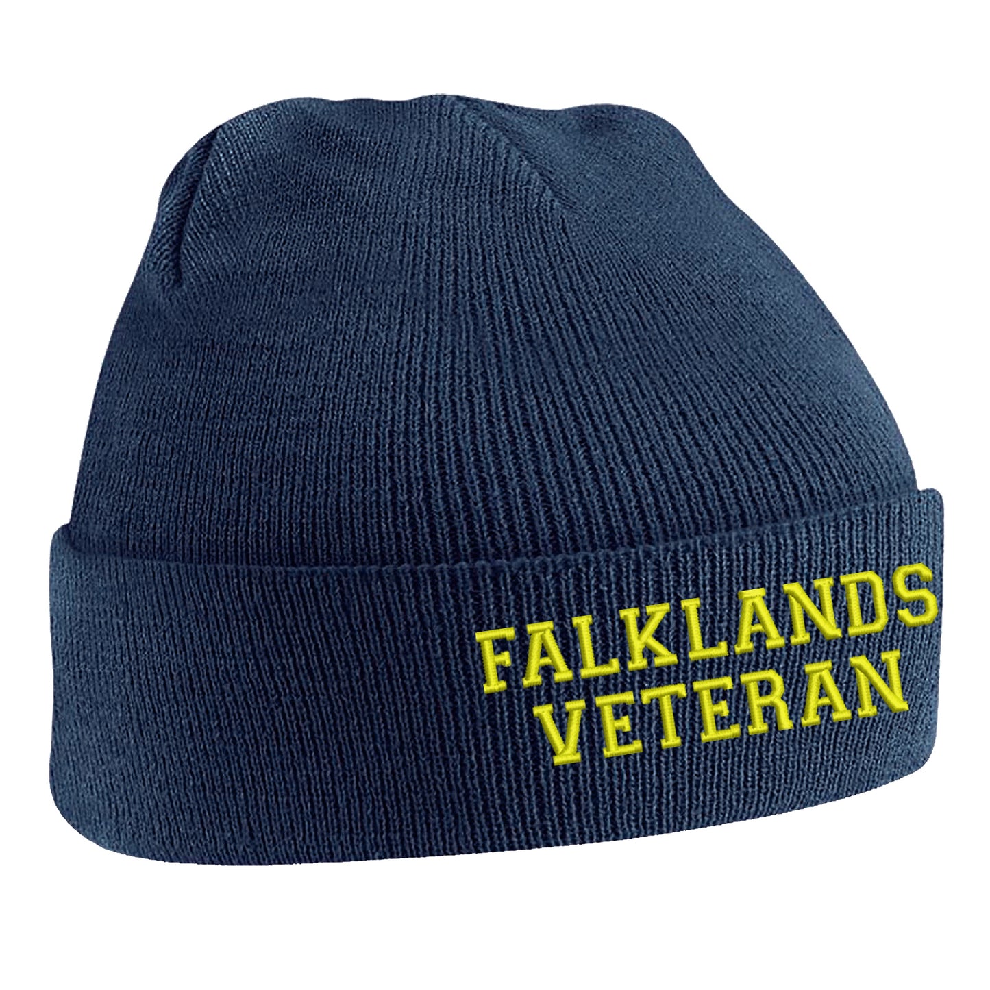Falklands Veteran Embroidered Beanie Hat