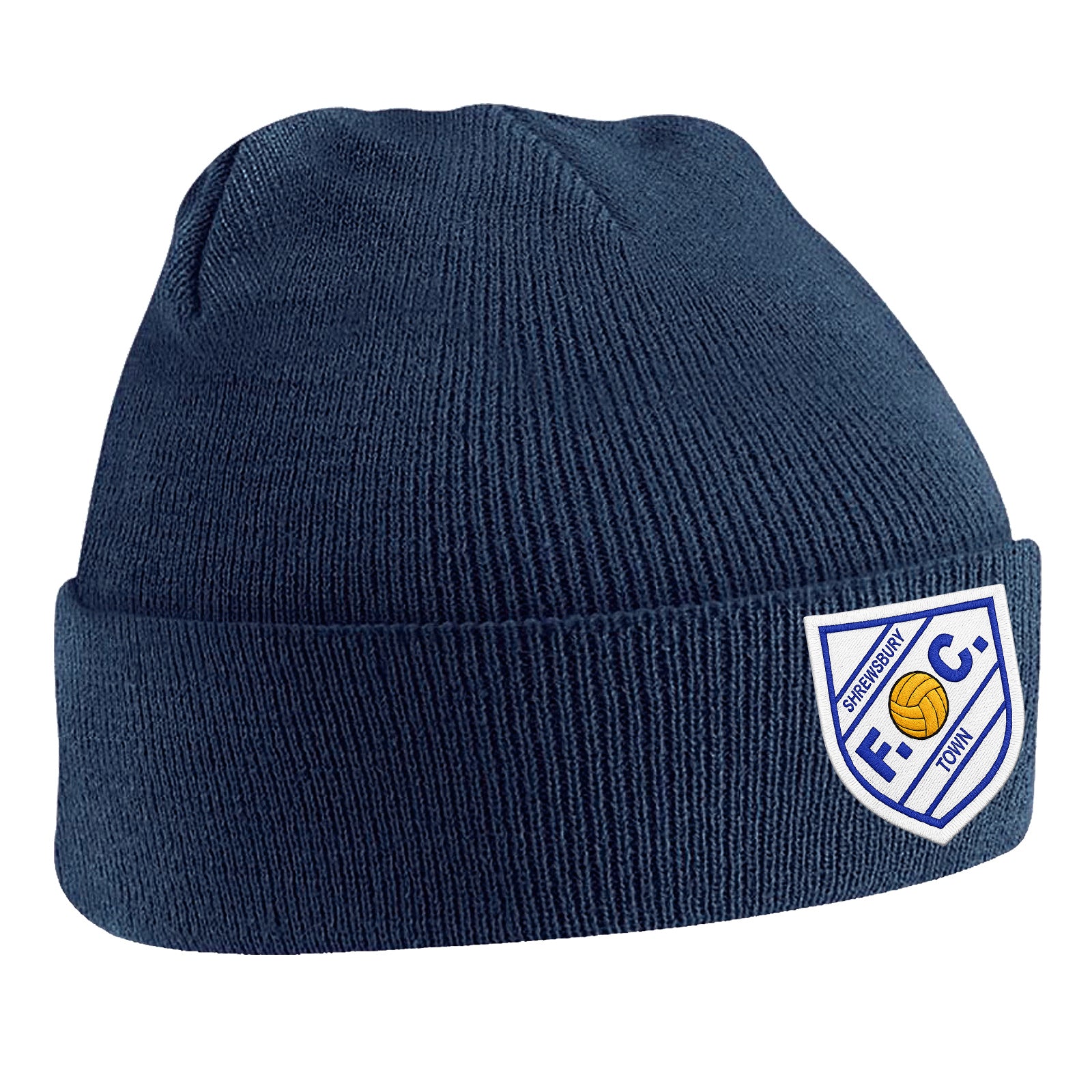 Old School Shrewsbury Town Football Beanie Hat 