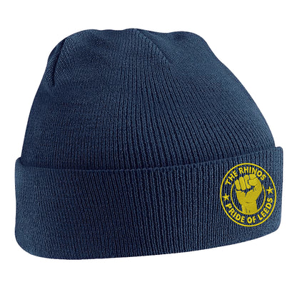 The Rhinos Pride of Leeds Embroidered Beanie Hat