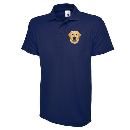 Labrador Dog Face Polo Shirt