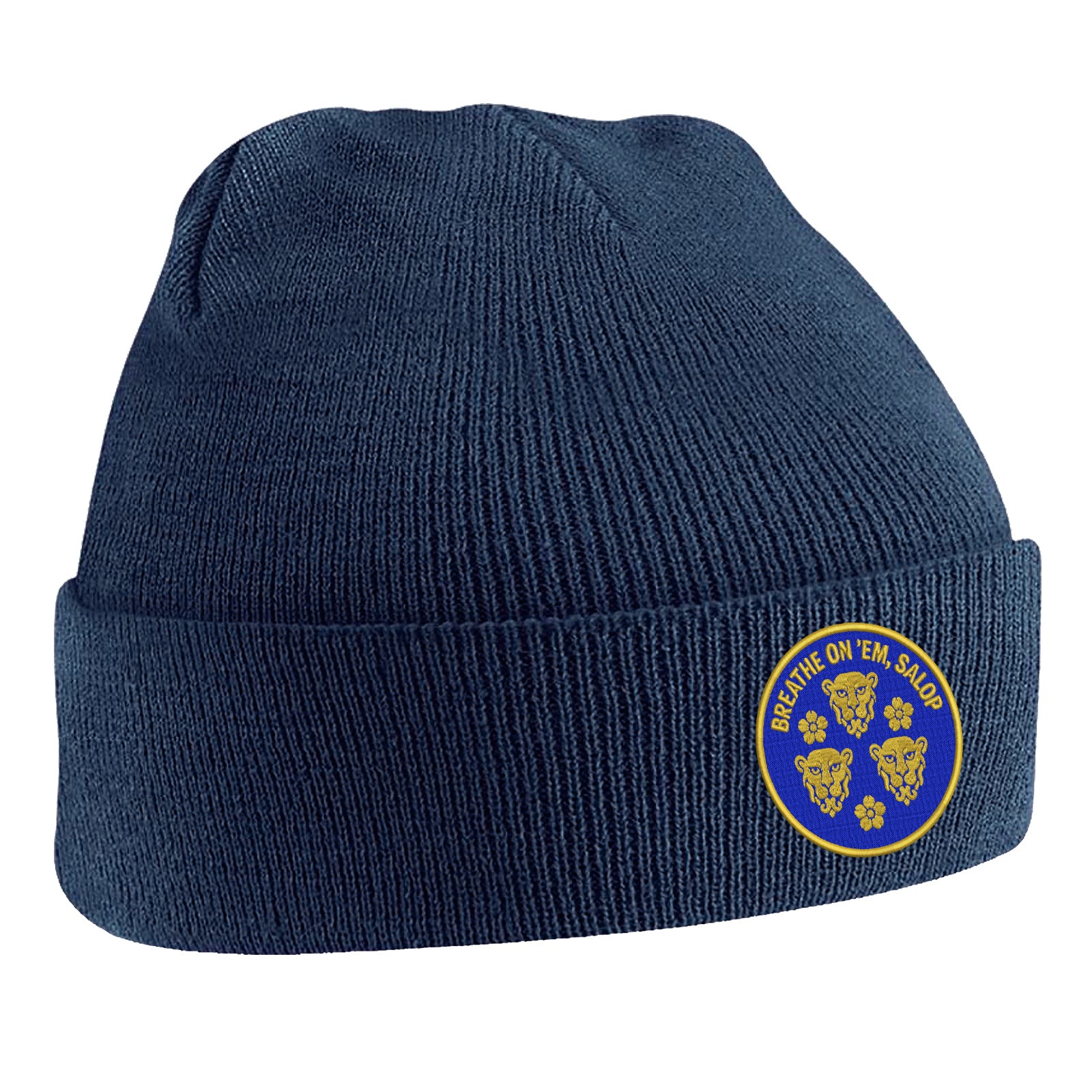 Shrewsbury Town Breathe on em Salop Beanie Hat