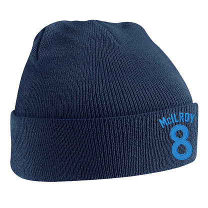 Jimmy McIlroy Burnley Football Beanie Hat 