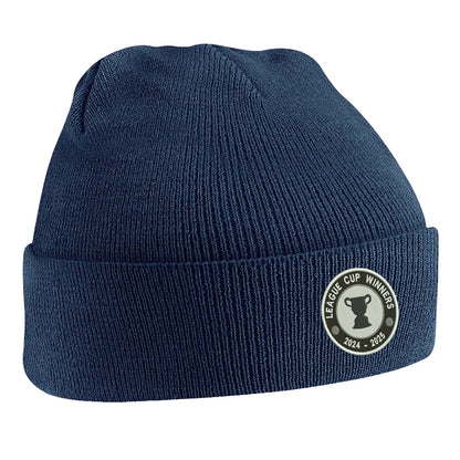 Newcastle League Cup Embroidered Beanie Hat