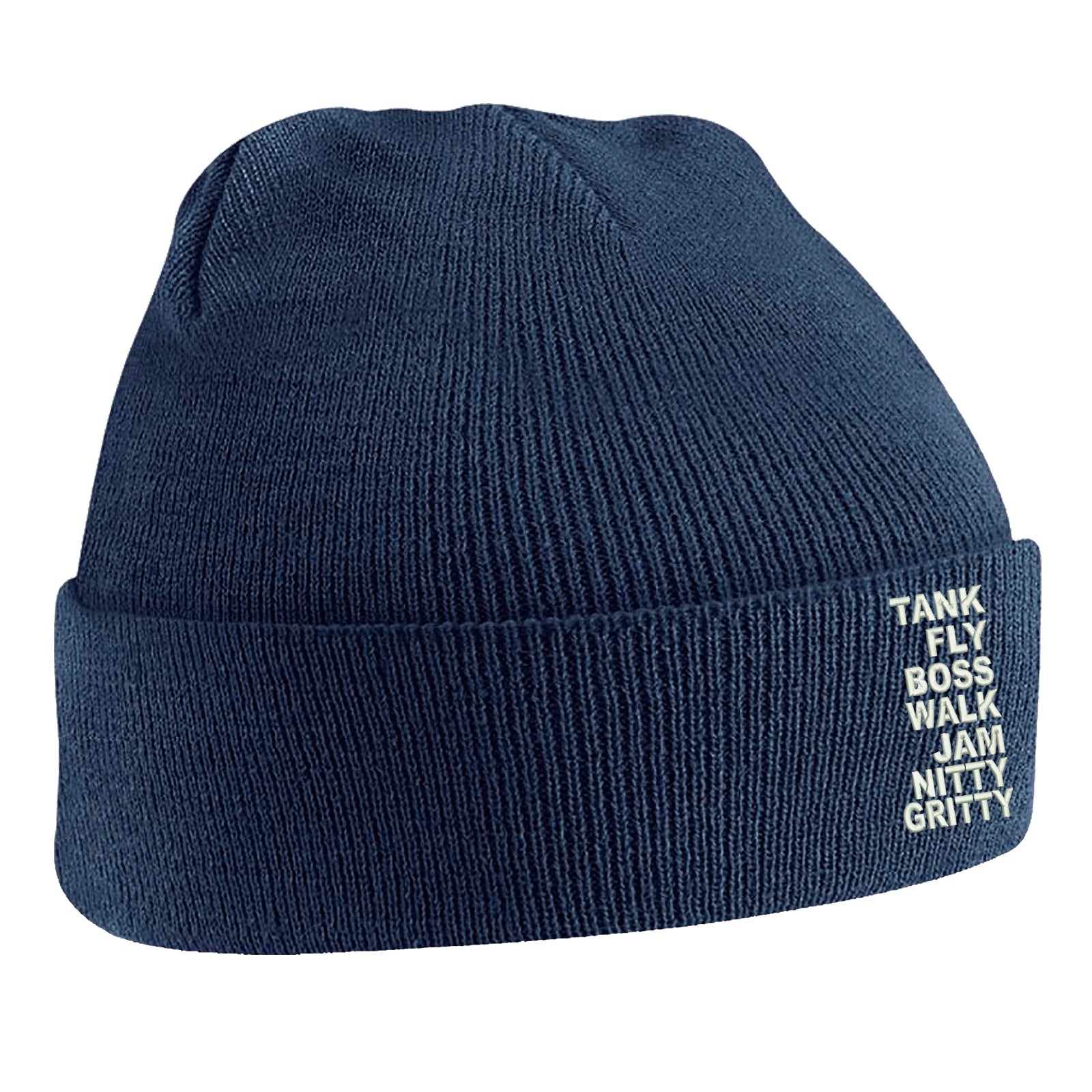 Tank Fly Boss Walk Jam Nitty Gritty Beanie Hat
