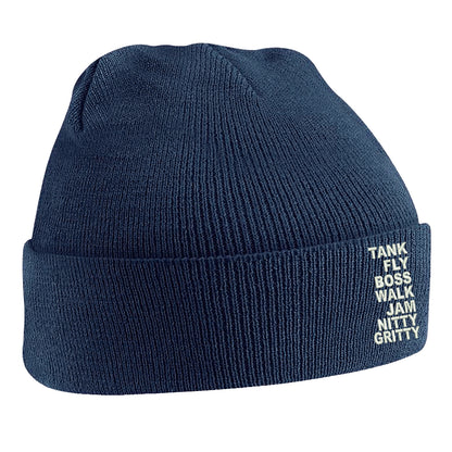Tank Fly Boss Walk Jam Nitty Gritty Beanie Hat
