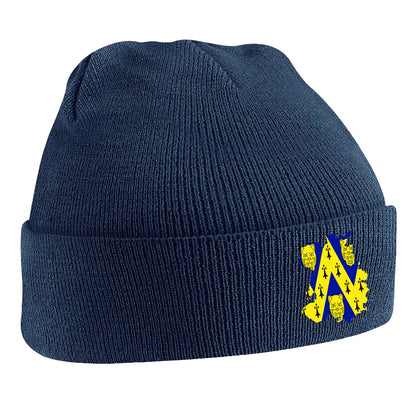 Shropshire Flag Map Embroidered Beanie Hat