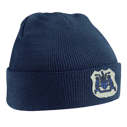 Retro Leeds 1950s Embroidered Beanie Hat