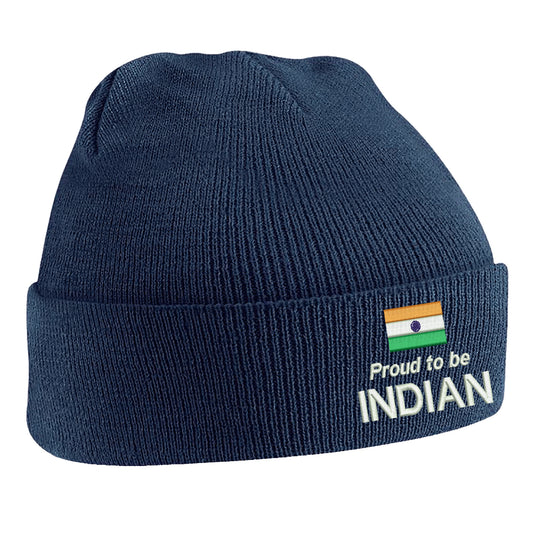 Proud to be Indian Beanie Hat