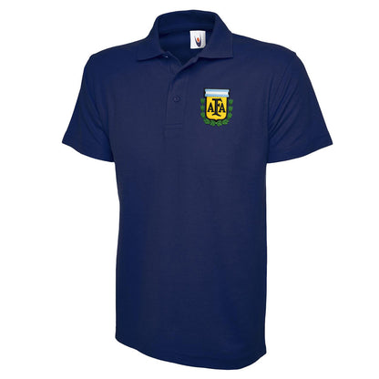 Old School Argentina Football Polo Shirt
